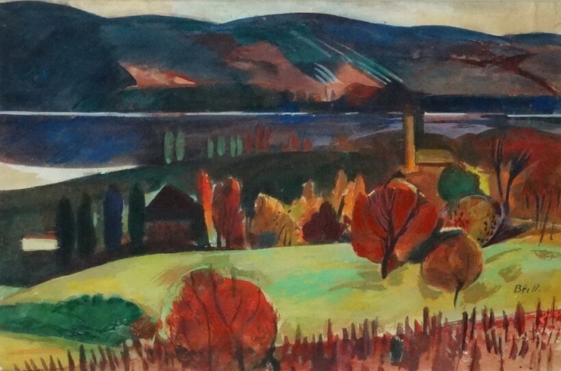 Bér Rudolf (1924 - 2004): Őszi Dunakanyar