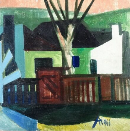 Tóth Imre (1929-2004): Szülőházam, 1966