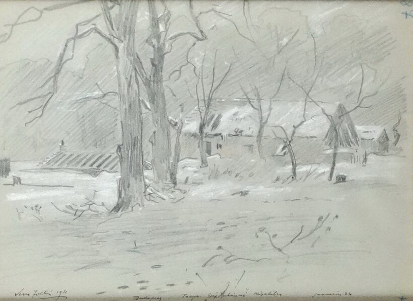 Veress Zoltán (1868-1935): Tanya, Szépjuhászné 1931