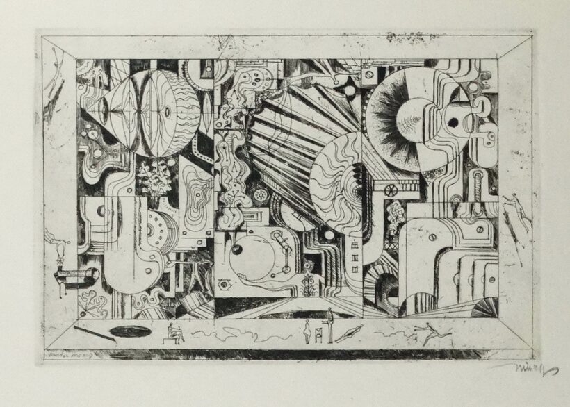 Hincz Gyula (1904 - 1986): Minden mozog, 1986