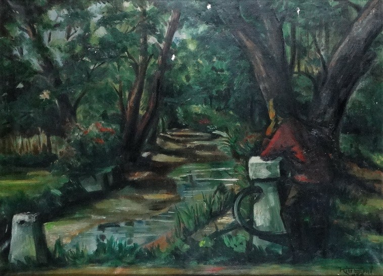 Kiss Ernő: Kiránduló 1958