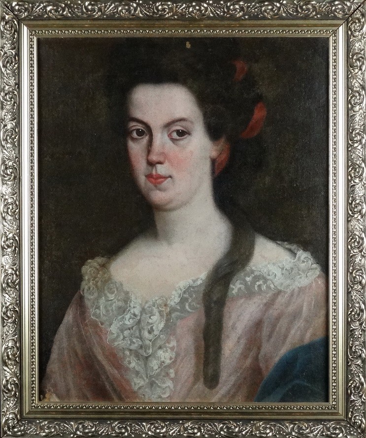 Német festő 18. szd.: Hölgy portréja