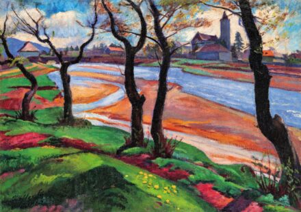 Ziffer Sándor (1880-1962): Zazar-part, 1942