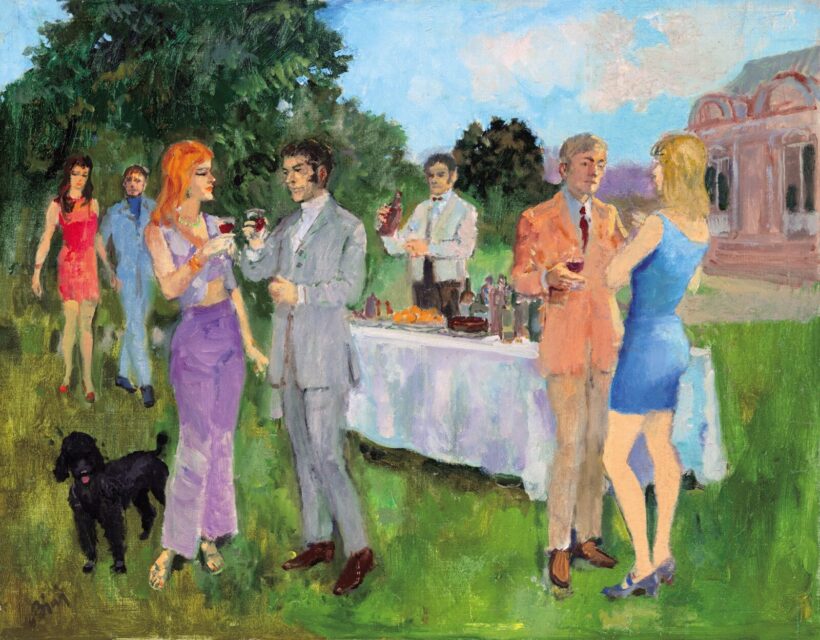 Biai Föglein István (1905-1974): Kerti parti