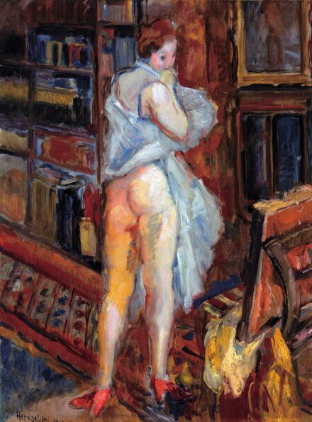 Herman Lipót (1884-1972): Tanulmány egy Vénusz kombinéjához, 1937