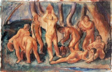 Szőnyi István (1894-1960): Danaidák, 1923