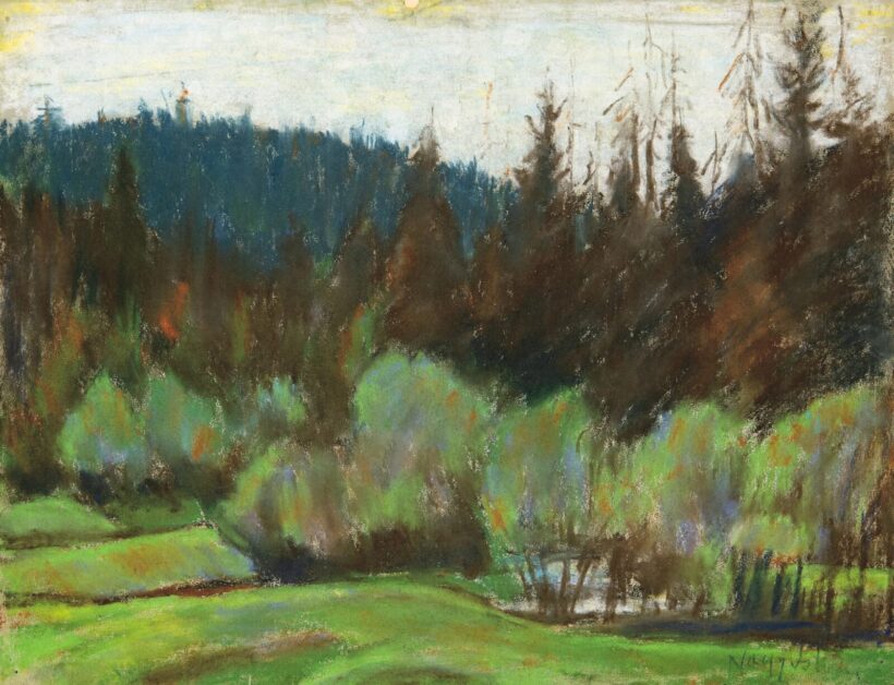 Nagy István (1873-1937): Borszéki táj
