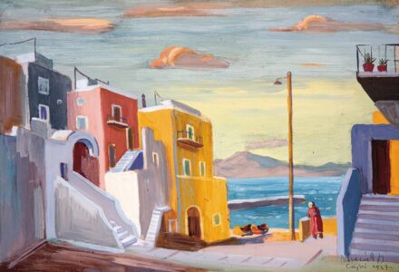 Bánáti Sverák József (1897-1951): Capri, 1937