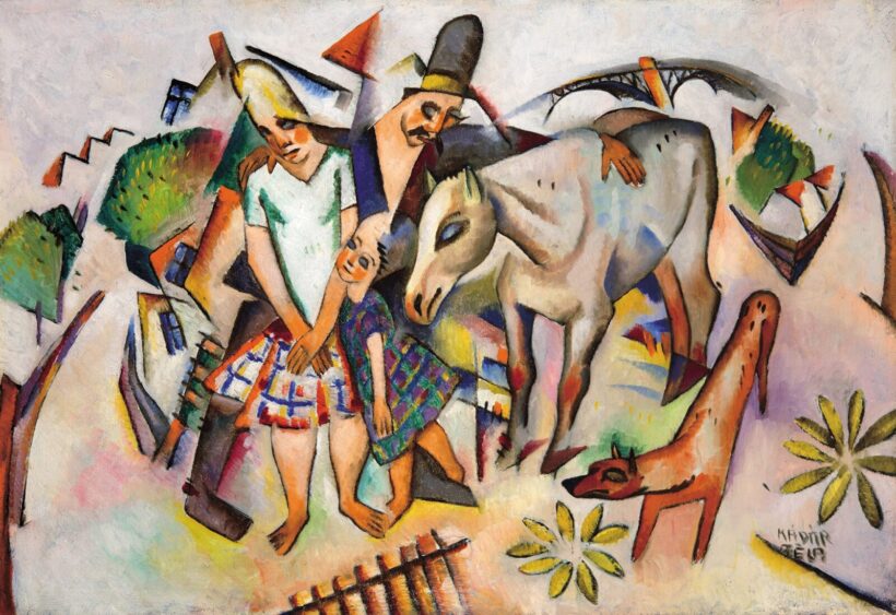 Kádár Béla (1877-1956): Eladják a szürkét, 1921 körül