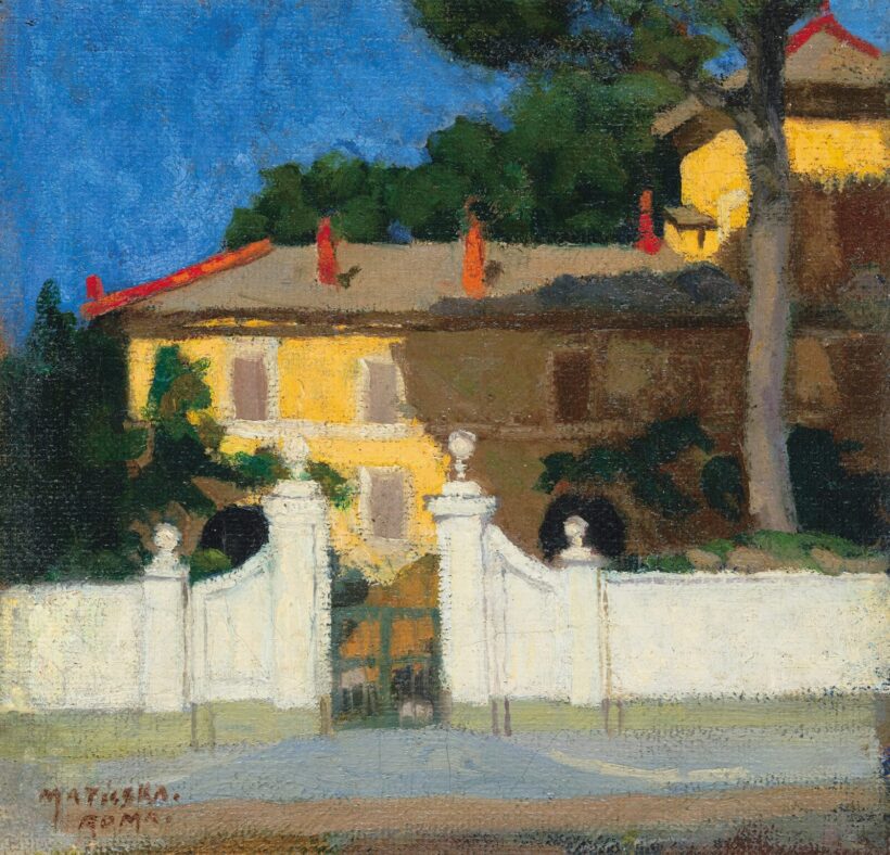 Maticska Jenő (1885-1906): Római villa