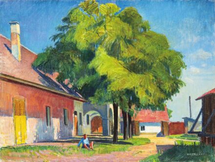Kosztolányi Kann Gyula (1868-1945): Napfényes udvar