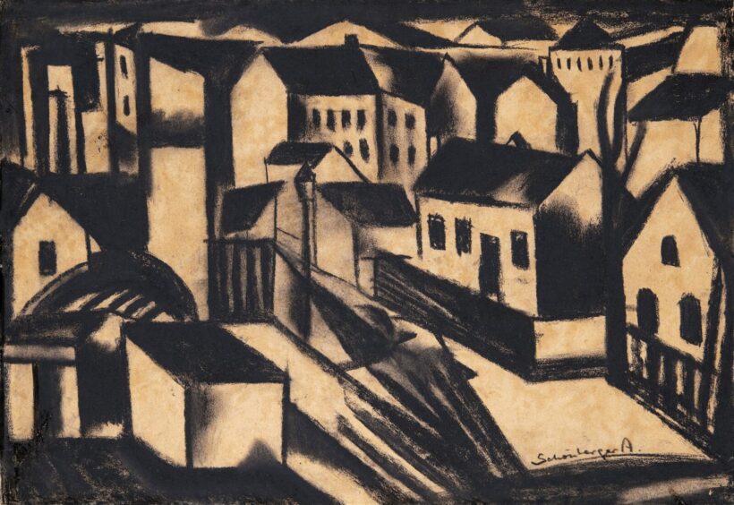 Schönberger Armand (1885-1974): Város