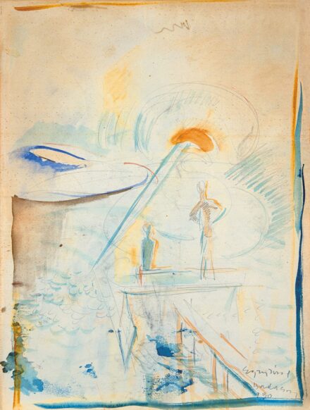 Egry József (1883-1951): Naplemente, 1930