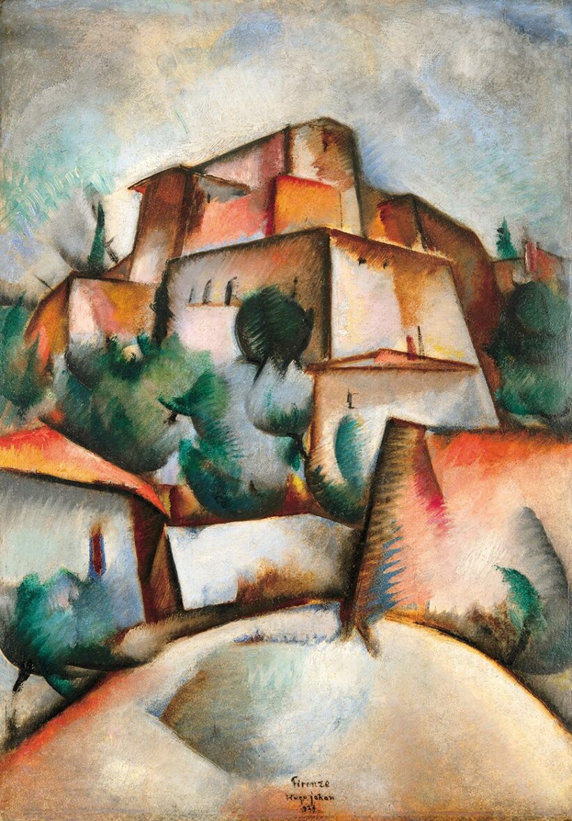 Johan Hugo (1890-1951): Firenze, 1921