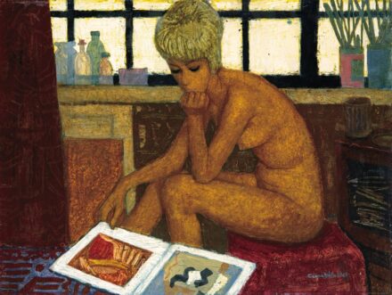 Czene Béla (1911-1999): Akt, 1967