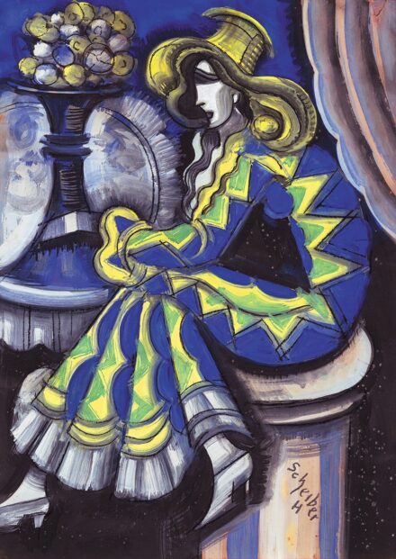 Scheiber Hugó (1873-1950): Bárban