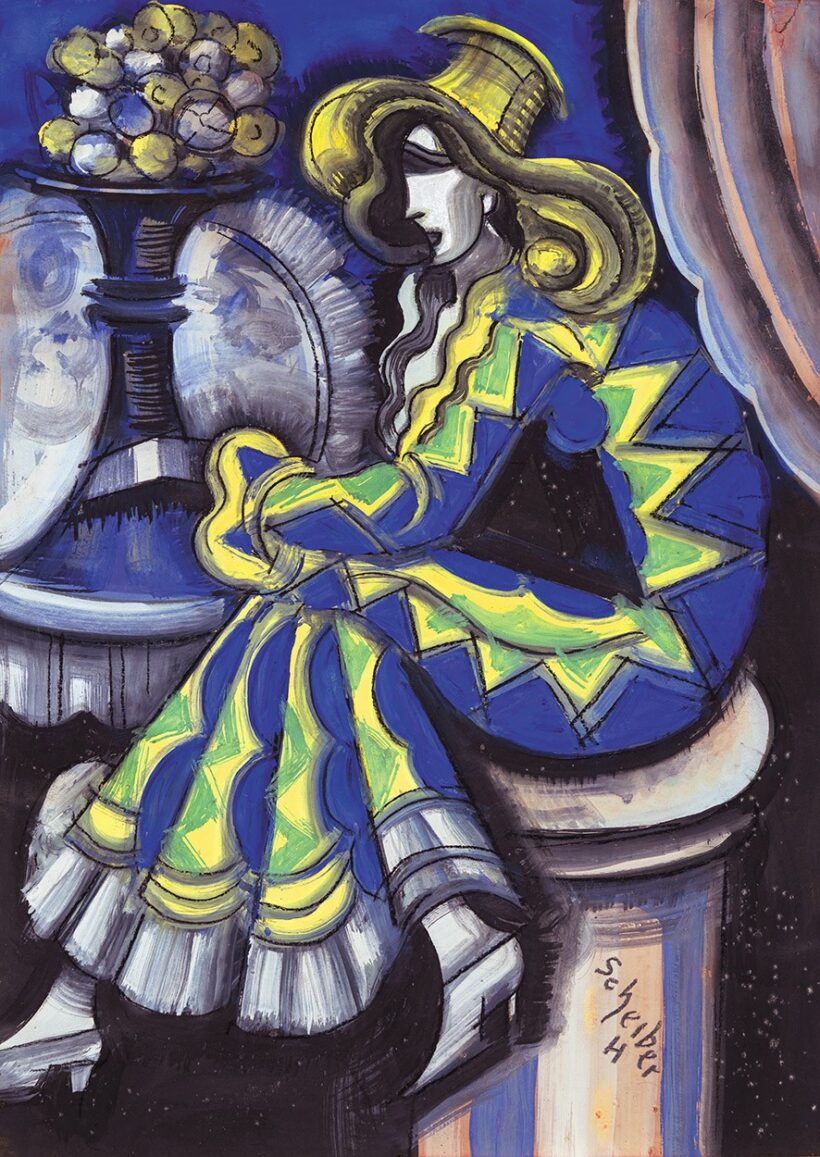 Scheiber Hugó (1873-1950): Bárban