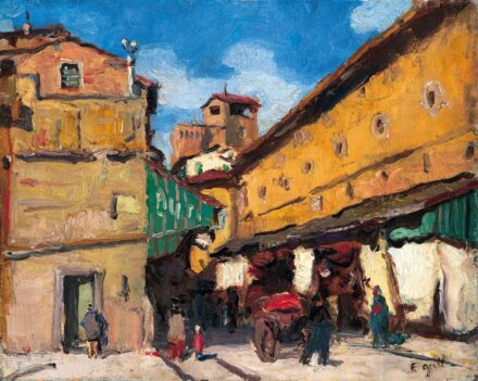 Gáll Ferenc (1912-1987)  /Francois Gall/: Mediterrán város