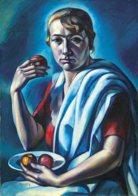 Kmetty János (1889-1975): Almát tartó nő, 1916