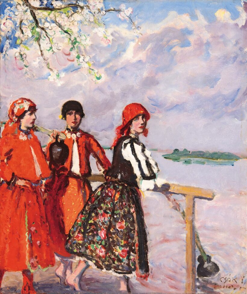 Csók István (1865-1961): Vízhordó lányok