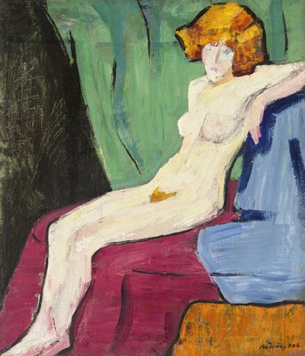Móricz Margit:  Vörös akt, 1926