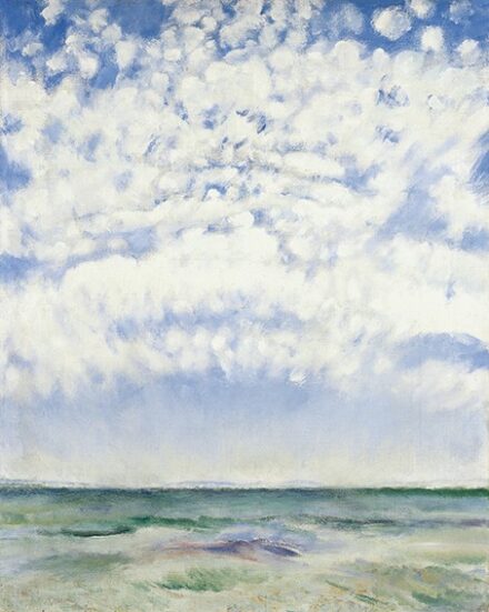 Csók István:  Felhők Balatonaligánál, 1929