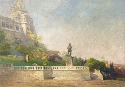 Háry Gyula:  Budai vár, Hunyadi János út, Halászbástya, 1922