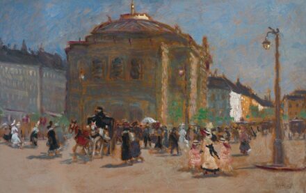 Berkes Antal:  Nagyvárosi impresszió, 1910-es évek