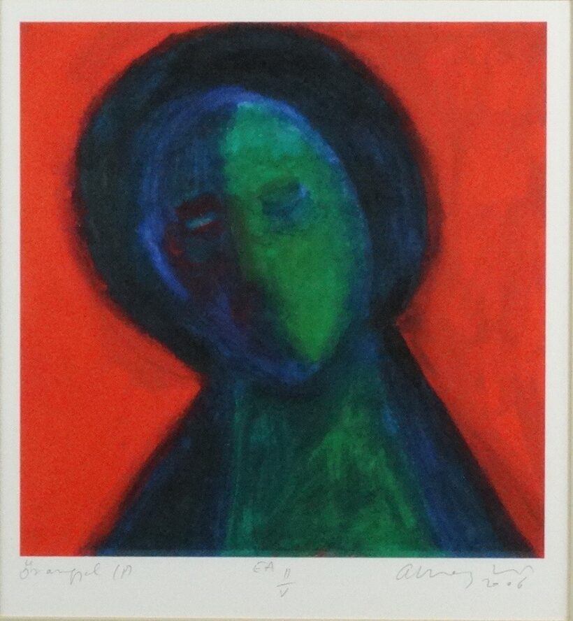 Aknay János (1949): Őrangyal, 2006.EA.II/5