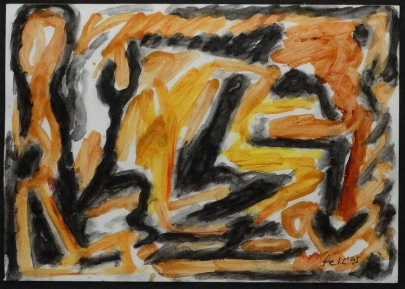 feLugossy László (1947): Árnyékok napfényben I., 1995