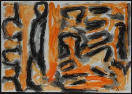 feLugossy László (1947): Árnyékok napfényben II., 1995