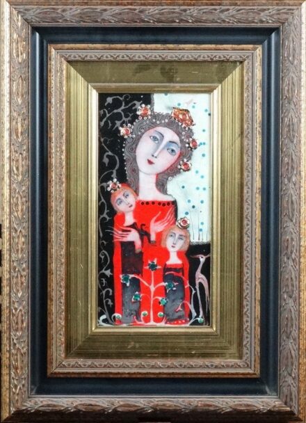 Járási Ildikó (1953): Madonna gyermekkel