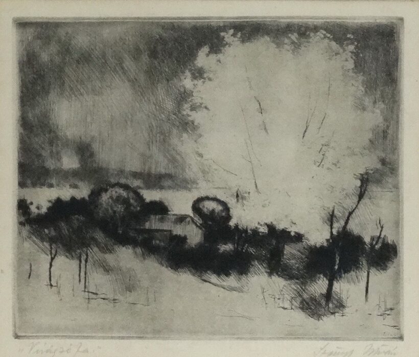 Szőnyi István (1894 - 1960): Virágzó fa