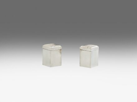 Biedermeier úti fűszertartópár