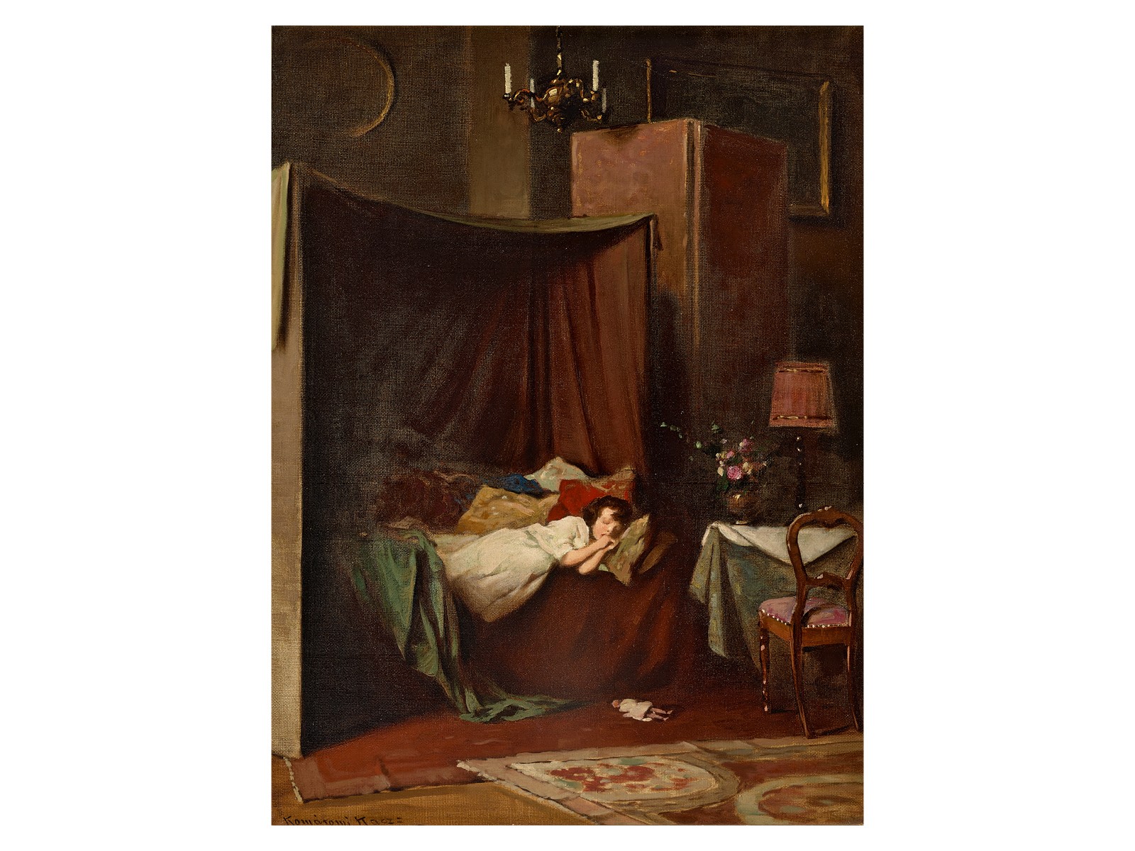 Komáromi-Kacz Endre: Szobában