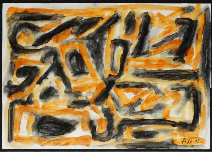 feLugossy László (1947): Árnyékok napfényben IV., 1995