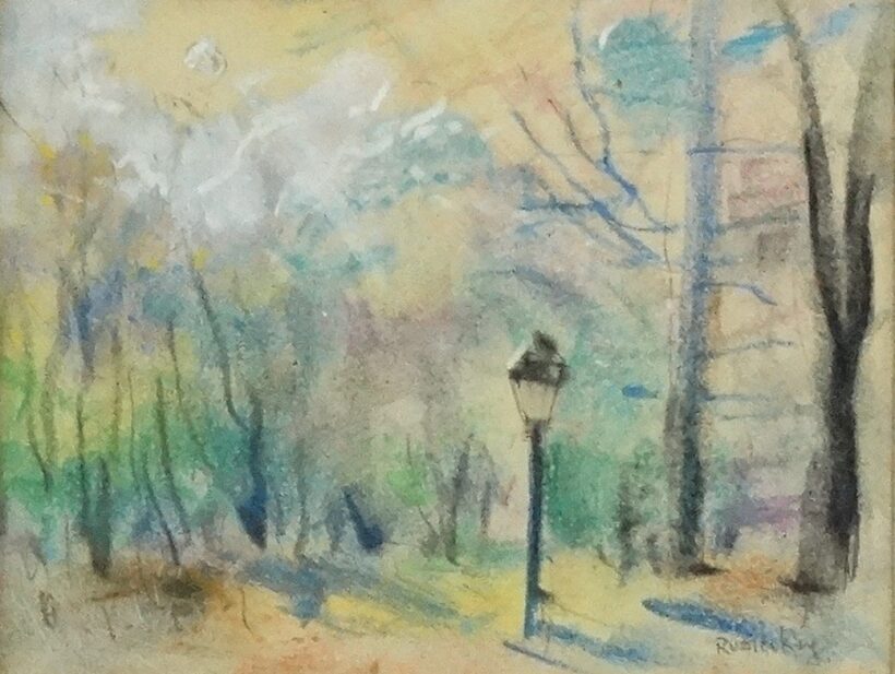 Ruzicskay György (1896 - 1993): Parkban