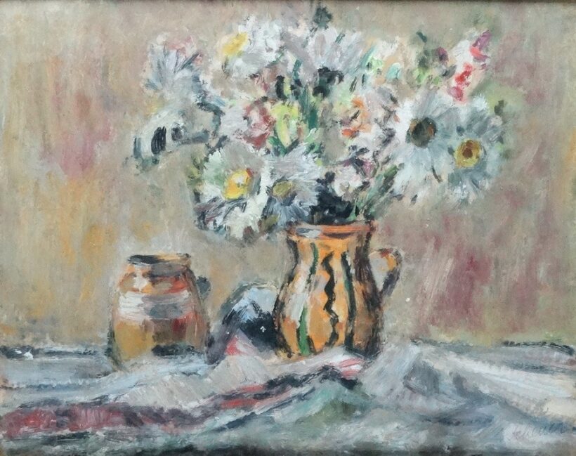 Schéner Mihály (1923-2009): Asztali csendélet
