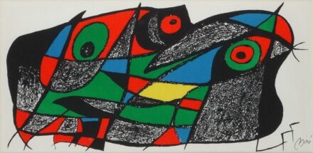 Miro, Joan (1893-1983): Escultor Sweden, 1974