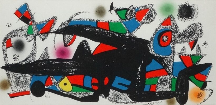 Miro, Joan (1893-1983): Escultor Denmark, 1974
