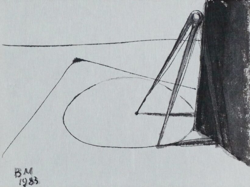 Borsos Miklós (1906 - 1990): Kőrző, 1983