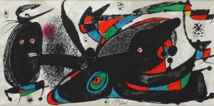 Miro, Joan (1893-1983): Escultor Great Britain, 1974