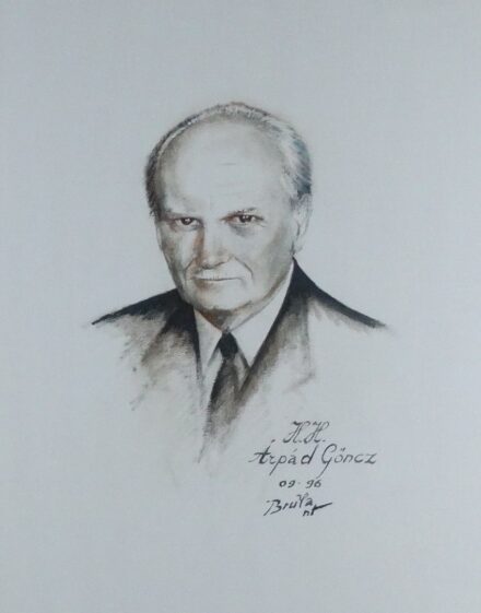 Paul Bruyland, Göncz Árpád portré 1996
