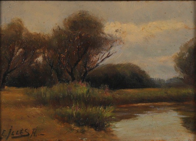 Edvi Illés Aladár (1870 - 1958): Vízpart