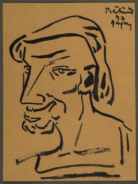 Bálint Endre (1914 - 1986): "Cannes-i halász", 1947