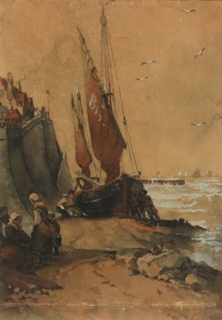 Bárczy (?): Holland kikötőváros