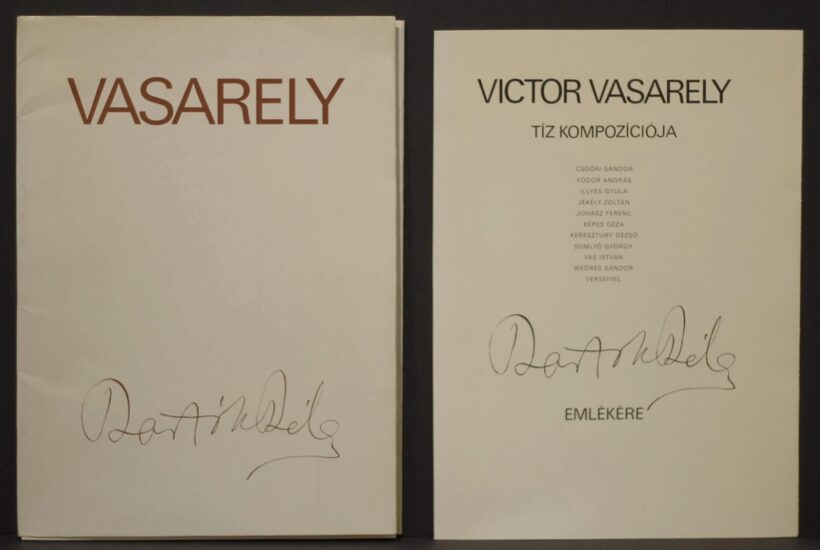 Vasarely (1906 - 1997) Bartók album Tíz mű - 10 - vers