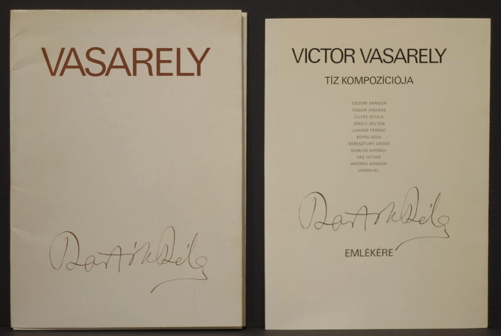 Vasarely (1906 - 1997) Bartók album Tíz mű - 10 - vers