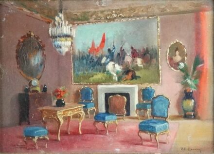 Burchard Bélaváry István (1864-1933): Enteriőr