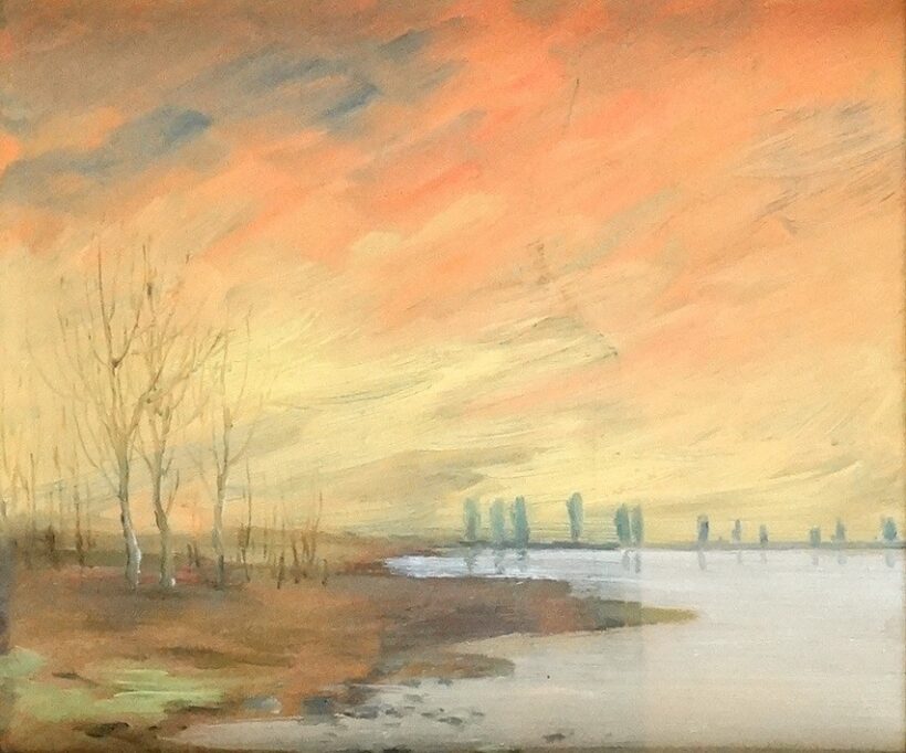 Markó Ernő (1868-1945): Folyópart